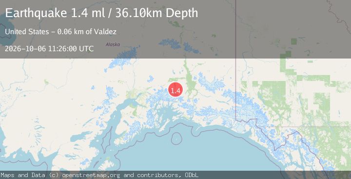 Map of 43 km SSE of Nelchina, Alaska