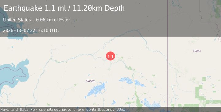 Map of 14 km SE of Minto, Alaska