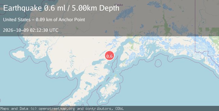 Map of 51 km ENE of Pedro Bay, Alaska