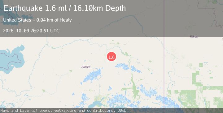 Map of 37 km ENE of Ferry, Alaska
