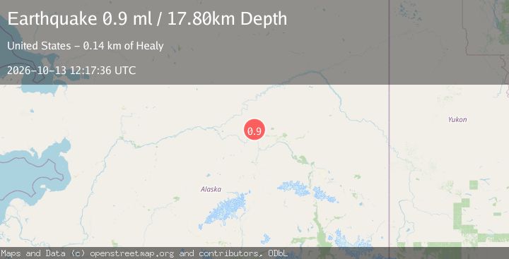 Map of 2 km SSW of Minto, Alaska