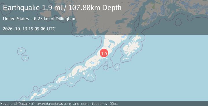 Map of 59 km SSW of Ugashik, Alaska