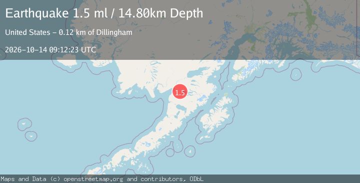 Map of 9 km E of King Salmon, Alaska