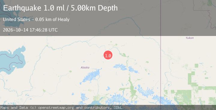 Map of 24 km E of Anderson, Alaska