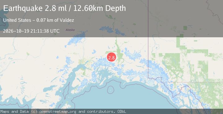Map of 39 km S of Tolsona, Alaska