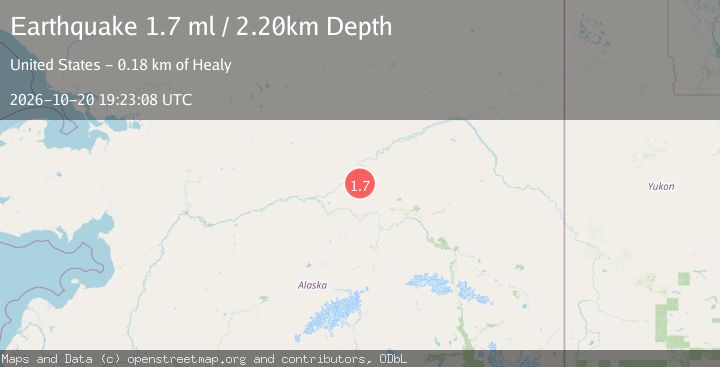 Map of 11 km SE of Rampart, Alaska