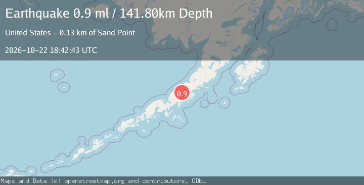 Map of 35 km WNW of Chignik Lake, Alaska