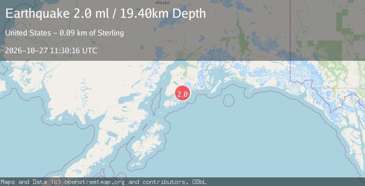Map of 35 km ESE of Fox River, Alaska