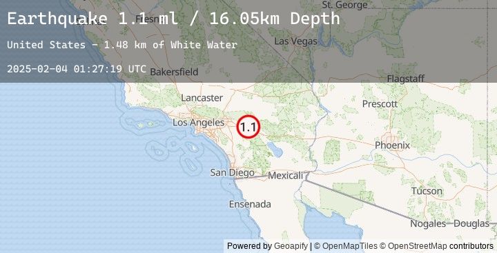 Map of 10 km WNW of Garnet, CA
