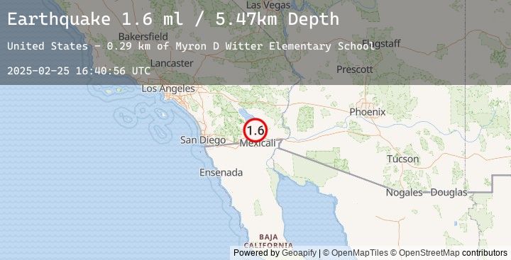 Map of 1 km SW of Brawley, CA