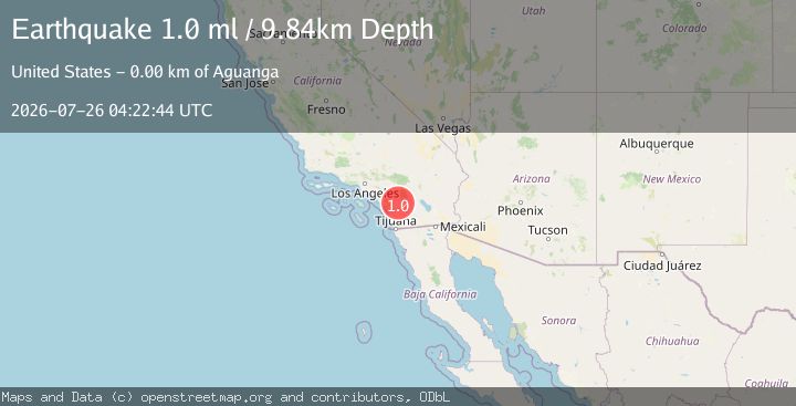 Map of 4 km WSW of Aguanga, CA