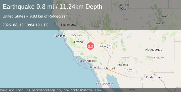 Map of 23 km ESE of Little Lake, CA