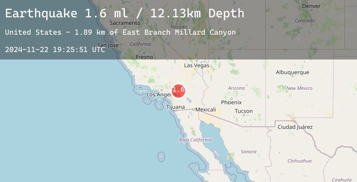 Map of 7 km NNE of Cabazon, CA