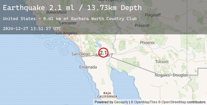 Map of 4 km WSW of Holtville, CA