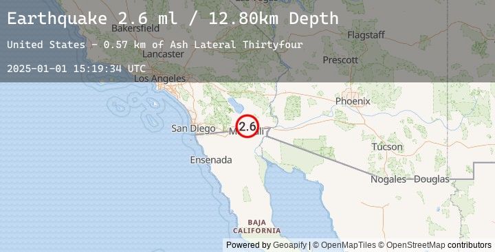 Map of 7 km SW of Holtville, CA