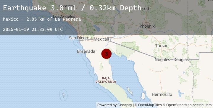 Map of 57 km S of Estacion Coahuila, B.C., MX