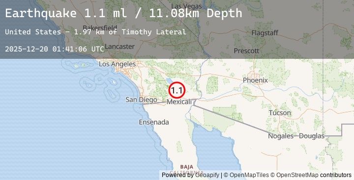 Map of 6 km NE of Westmorland, CA