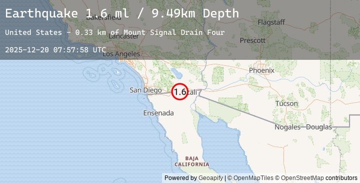 Map of 11 km NW of Progreso, B.C., MX