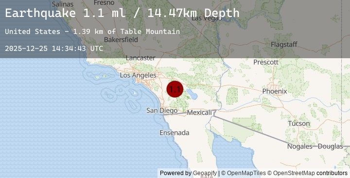 Map of 10 km ESE of Anza, CA