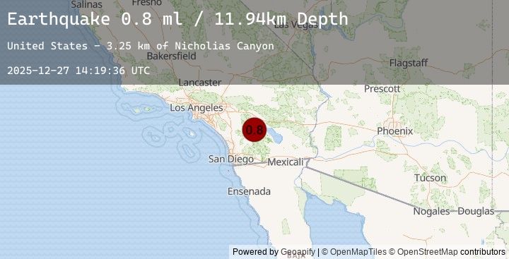 Map of 24 km ESE of Anza, CA