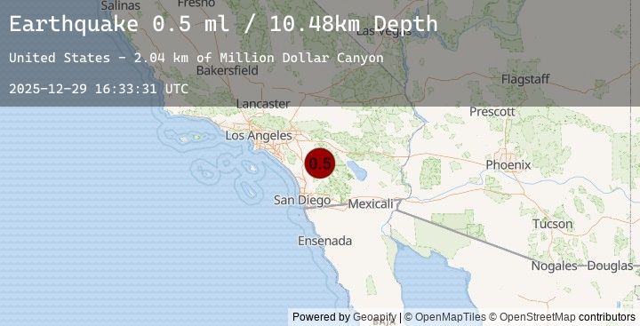 Map of 10 km SSW of Anza, CA
