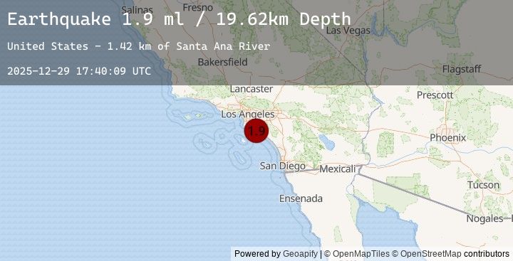 Map of 4 km W of Newport Beach, CA