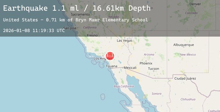 Map of 3 km SE of Loma Linda, CA