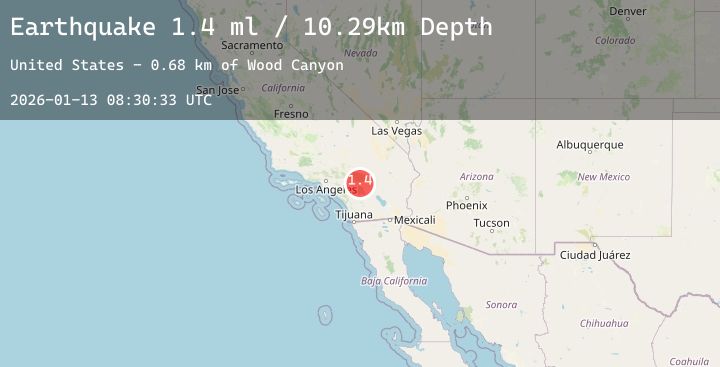 Map of 7 km NNE of Cabazon, CA
