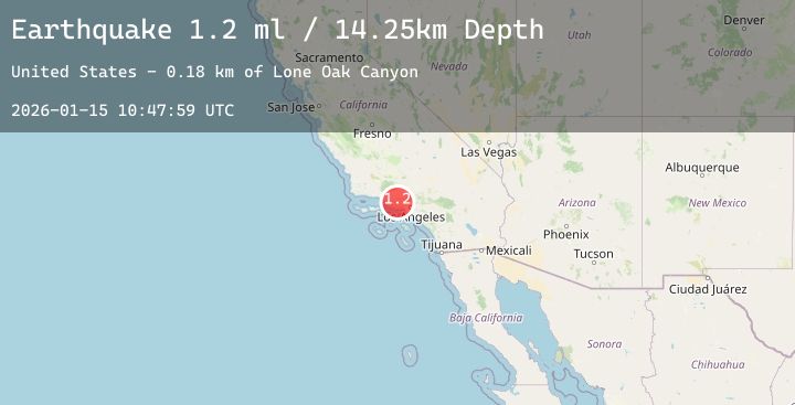 Map of 5 km N of Oak Park, CA