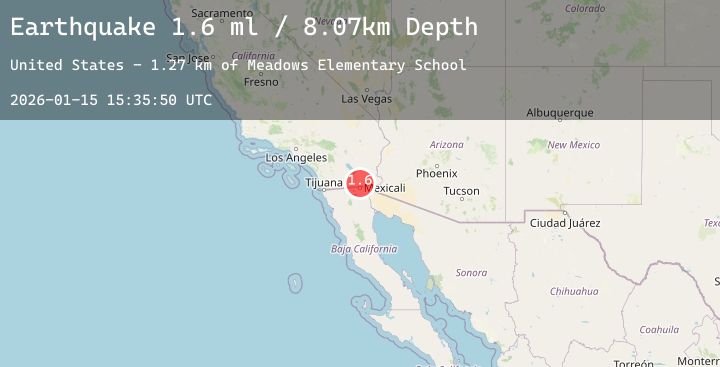 Map of 8 km WSW of Holtville, CA
