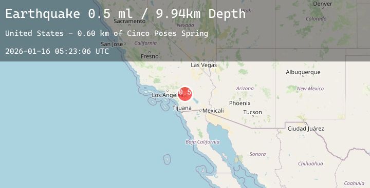 Map of 9 km NNW of Idyllwild, CA