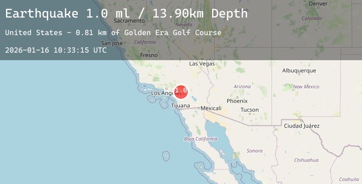 Map of 4 km NNW of San Jacinto, CA