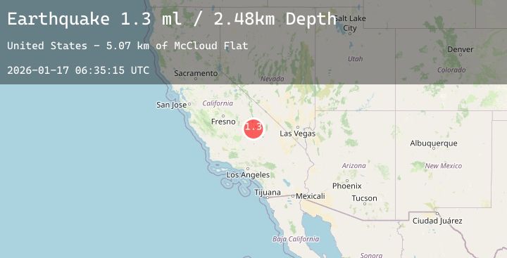 Map of 9 km NE of Coso Junction, CA
