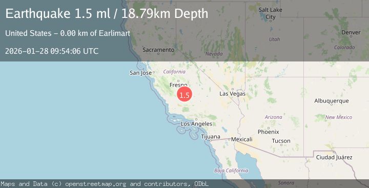 Map of 8 km NNW of Delano, CA