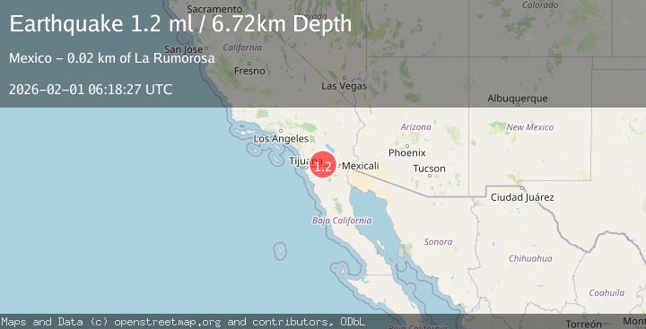 Map of 10 km WSW of Pine Valley, CA