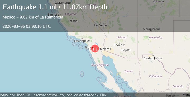 Map of 10 km SW of Ocotillo, CA