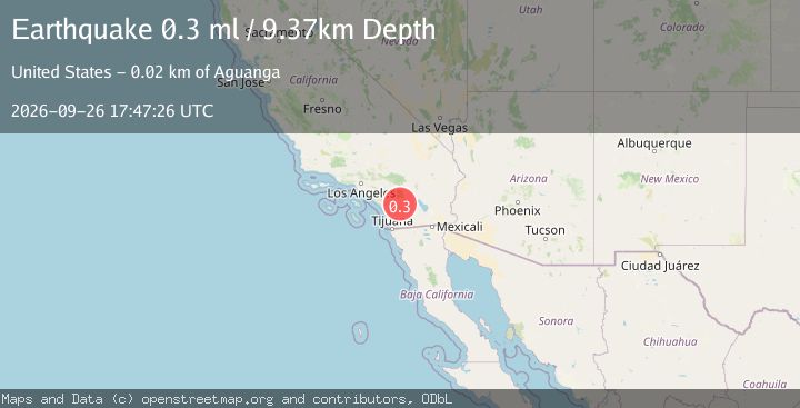 Map of 12 km NNW of Warner Springs, CA