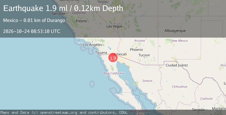 Map of 17 km W of Alberto Oviedo Mota, B.C., MX