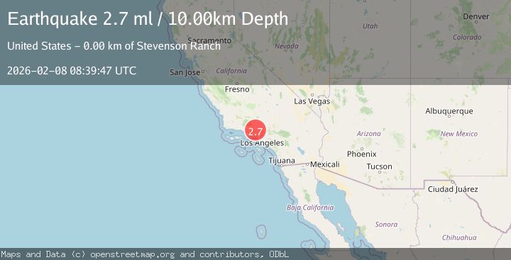 Map of 10 km SSW of Valencia, CA