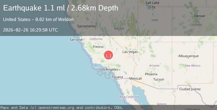 Map of 21 km SE of Bodfish, CA
