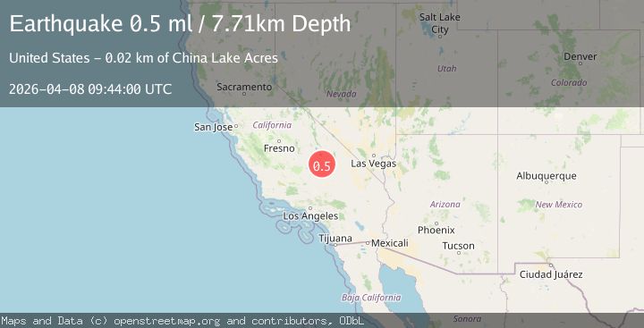 Map of 23 km ESE of Little Lake, CA