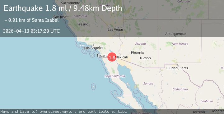 Map of 11 km NW of Progreso, B.C., MX