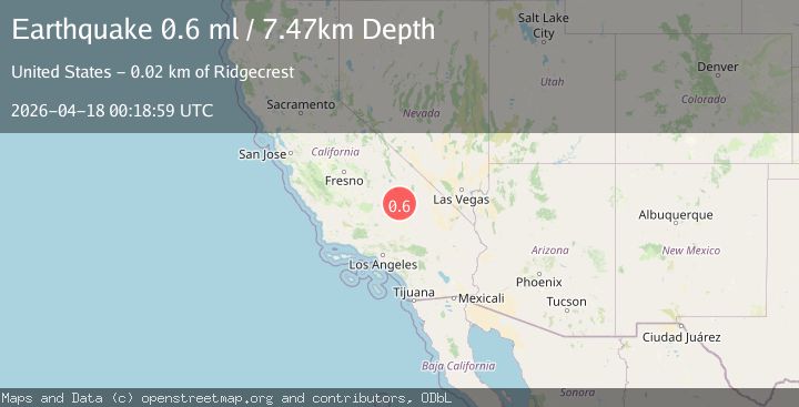 Map of 15 km WSW of Searles Valley, CA