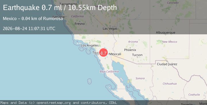 Map of 18 km NW of Ocotillo, CA