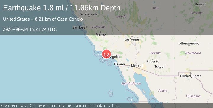 Map of 11 km WNW of Malibu, CA