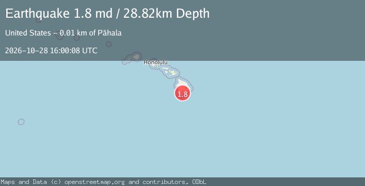 Map of 7 km S of Pāhala, Hawaii