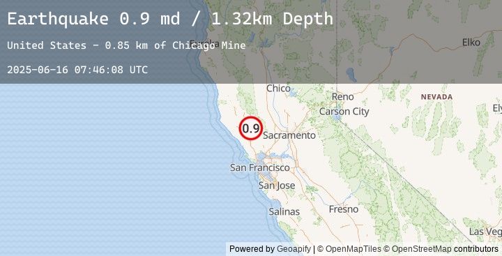 Map of 3 km SSW of Anderson Springs, CA