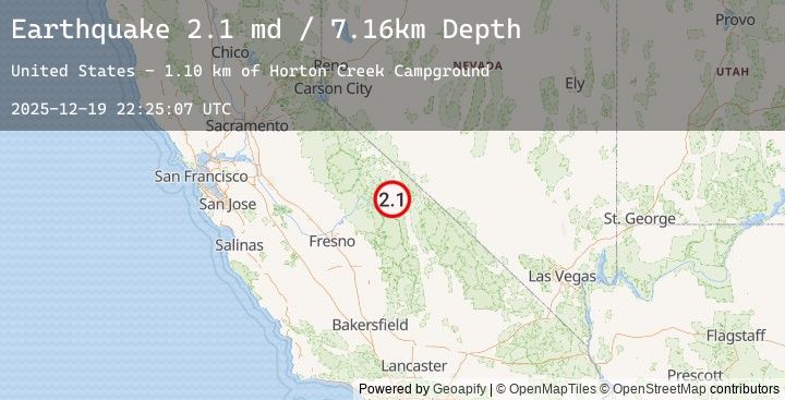 Map of 4 km SE of Round Valley, CA