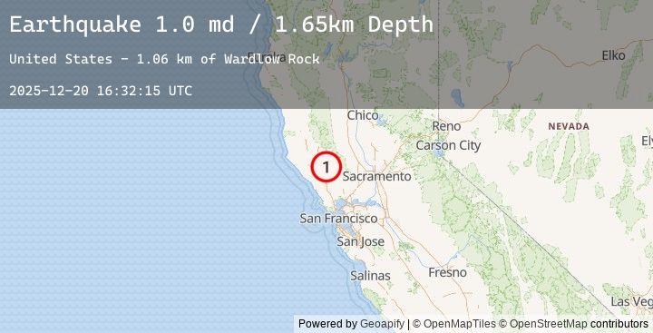 Map of 3 km SW of Anderson Springs, CA