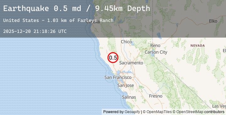 Map of 6 km NW of Cobb, CA
